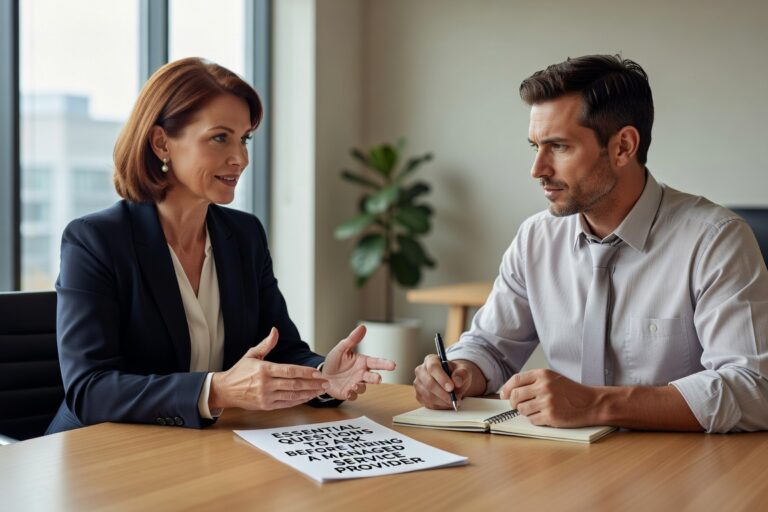 Essential Questions to Ask Before Hiring a Managed Service Provider Featured Image Essential questions to ask when evaluating managed service providers. Get the right answers about support, security, pricing, and contracts before you sign.