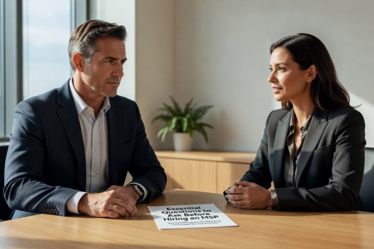 Essential Questions to Ask Before Hiring an MSP Featured Image Essential questions to ask when evaluating managed service providers. Learn what to ask about SLAs, security, costs, and support quality before signing.