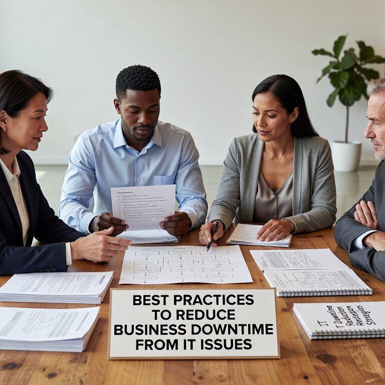Learn proven strategies to reduce business downtime from IT issues. Discover prevention methods, monitoring tools, and recovery plans for small businesses.