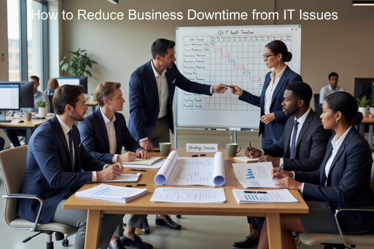 How to Reduce Business Downtime from IT Issues Featured Image Learn proven strategies to reduce business downtime from IT issues. Discover how proactive planning, monitoring, and maintenance prevent costly outages.