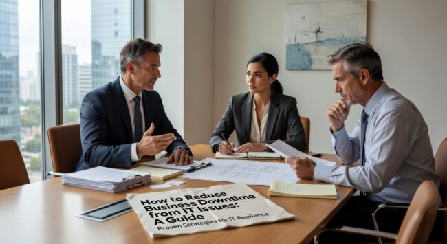 Learn practical strategies to reduce IT downtime in your business. Discover preventive measures for network outages, system failures, and security issues.