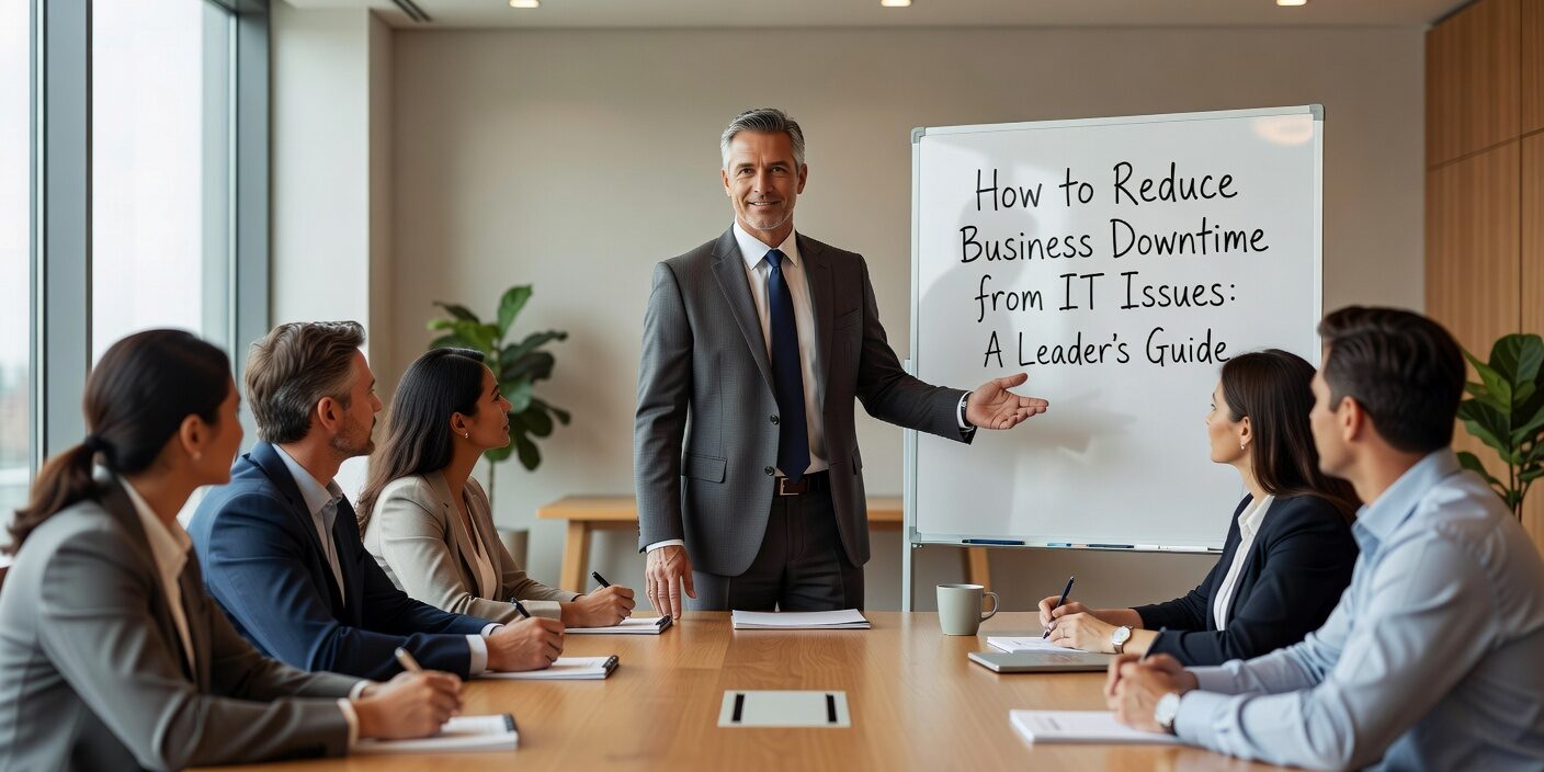 How to Reduce Business Downtime from IT Issues: A Leader’s Guide Featured Image Learn practical strategies to reduce business downtime from IT issues. Discover common failure points and prevention steps that protect productivity and revenue.