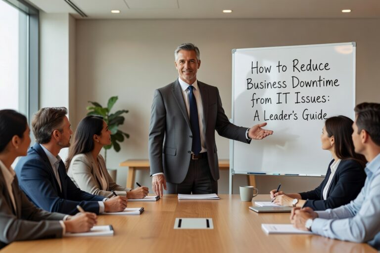Learn practical strategies to reduce business downtime from IT issues. Discover common failure points and prevention steps that protect productivity and revenue.
