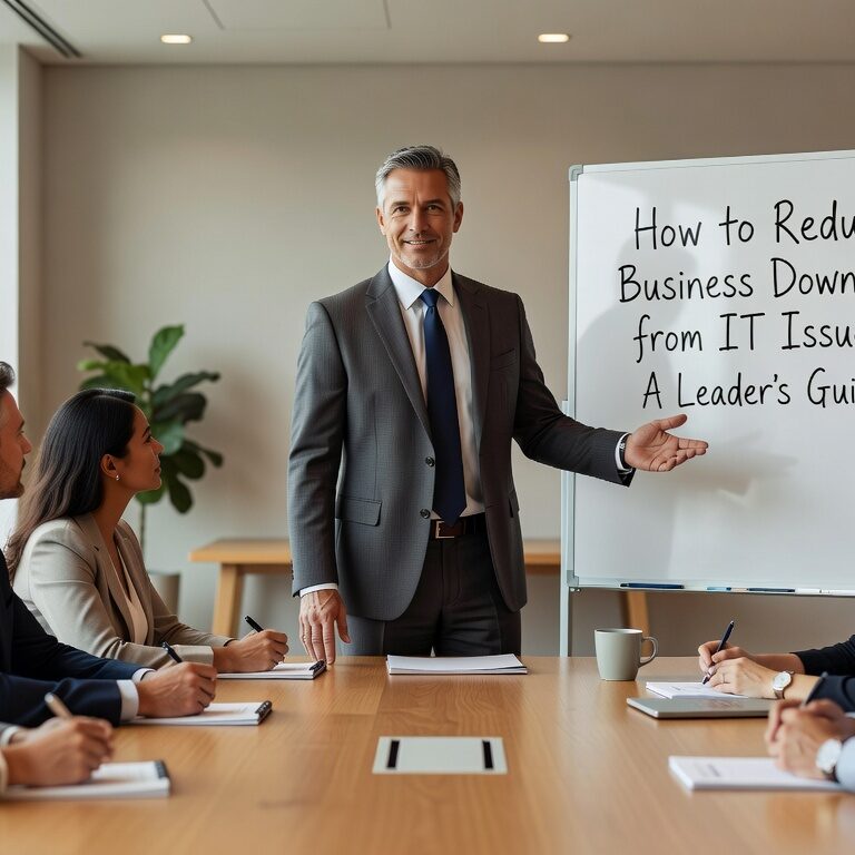Learn practical strategies to reduce business downtime from IT issues. Discover common failure points and prevention steps that protect productivity and revenue.