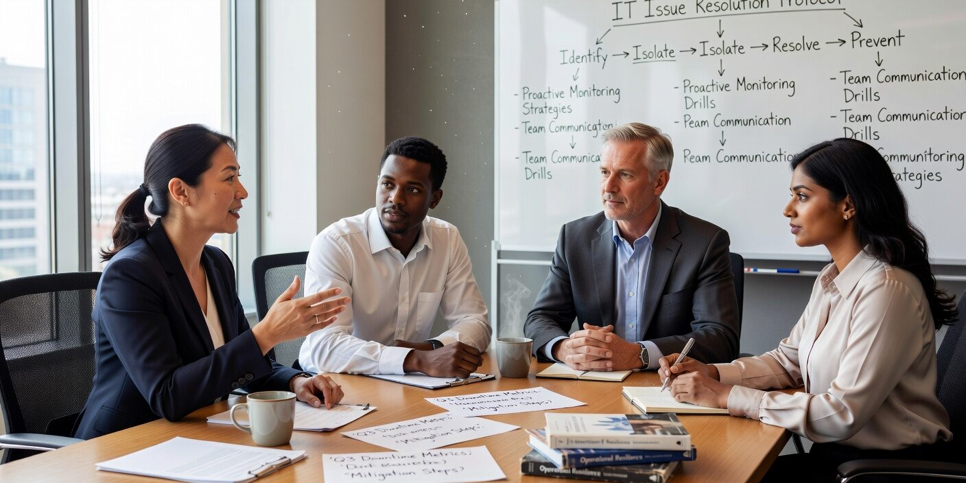 How to Reduce Business Downtime from IT Issues: A Leader’s Guide Featured Image Learn practical strategies to reduce IT downtime costs and keep your business running smoothly. Essential monitoring, maintenance, and planning tips for business leaders.