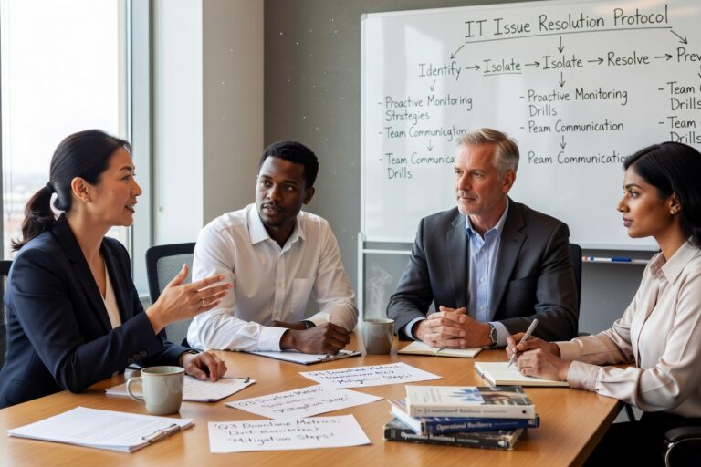 How to Reduce Business Downtime from IT Issues: A Leader’s Guide Featured Image Learn practical strategies to reduce IT downtime costs and keep your business running smoothly. Essential monitoring, maintenance, and planning tips for business leaders.