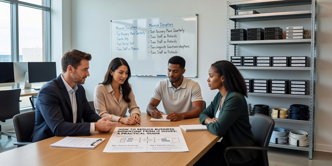 How to Reduce Business Downtime from IT Issues: A Practical Guide Featured Image Learn practical strategies to prevent IT downtime that costs your business money and productivity. Discover proven methods for backup, monitoring, and recovery.