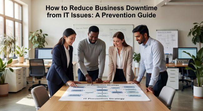 How to Reduce Business Downtime from IT Issues: A Prevention Guide Featured Image Learn proven strategies to prevent IT downtime in your business. Discover the main causes of outages and practical prevention steps every business owner should know.