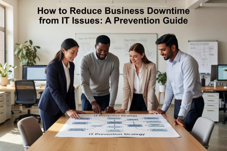 How to Reduce Business Downtime from IT Issues: A Prevention Guide Featured Image Learn proven strategies to prevent IT downtime in your business. Discover the main causes of outages and practical prevention steps every business owner should know.