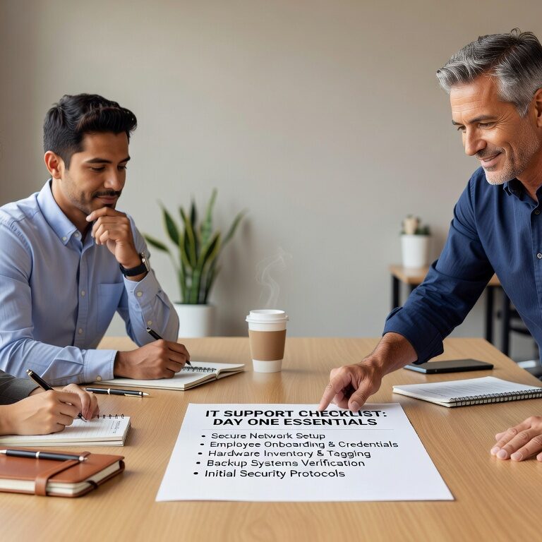 Essential IT onboarding checklist for growing businesses. Learn how to prepare secure access, configure devices, and create productive day-one experiences.
