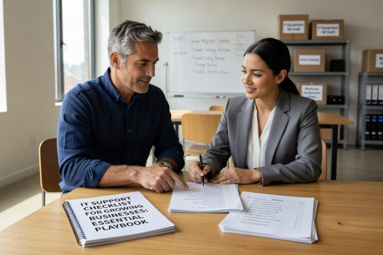 Create an effective IT support checklist for your growing business. Reduce support tickets, improve productivity, and streamline tech processes.