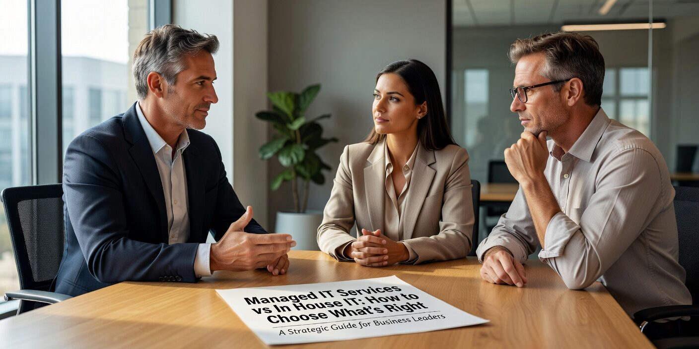 Managed IT Services vs In House IT: How to Choose What’s Right Featured Image Compare managed IT services vs in house IT for your business. Learn about costs, expertise, security, and response times to make the right choice.