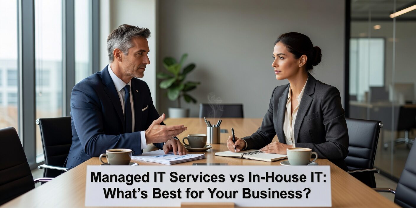 Managed IT Services vs In-House IT: What’s Best for Your Business? Featured Image Compare managed IT services vs in-house IT for small businesses. Learn about costs, benefits, and when each approach works best for growing companies.