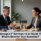 Compare managed IT services vs in-house IT for small businesses. Learn about costs, benefits, and when each approach works best for growing companies.