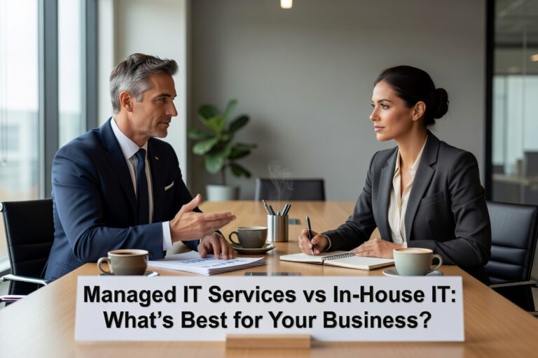 Managed IT Services vs In-House IT: What’s Best for Your Business? Featured Image Compare managed IT services vs in-house IT for small businesses. Learn about costs, benefits, and when each approach works best for growing companies.