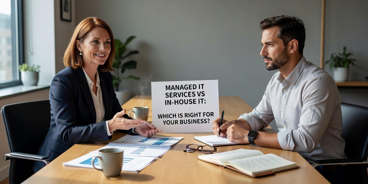 Managed IT Services vs In House IT: Which Is Right for Your Business? Featured Image Compare managed IT services vs in house IT support. Learn costs, benefits, and decision factors to choose the right IT strategy for your growing business.