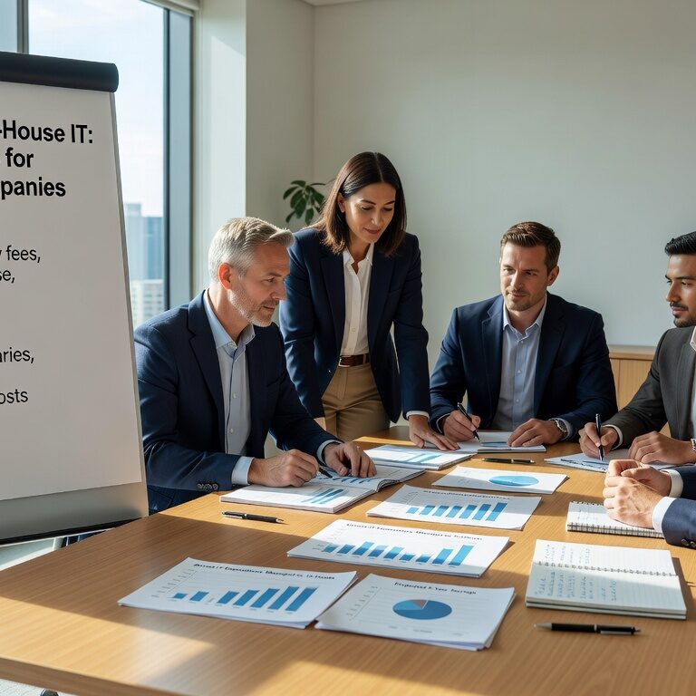 Compare total costs of managed IT vs in-house IT for growing companies. See real cost breakdowns, hidden expenses, and when each option makes sense.