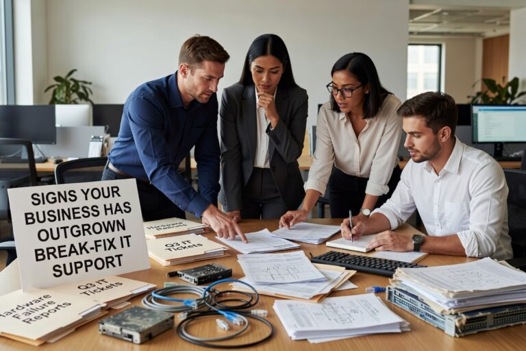 Learn the key warning signs that your growing business has outgrown break-fix IT support and needs a more proactive approach to technology management.