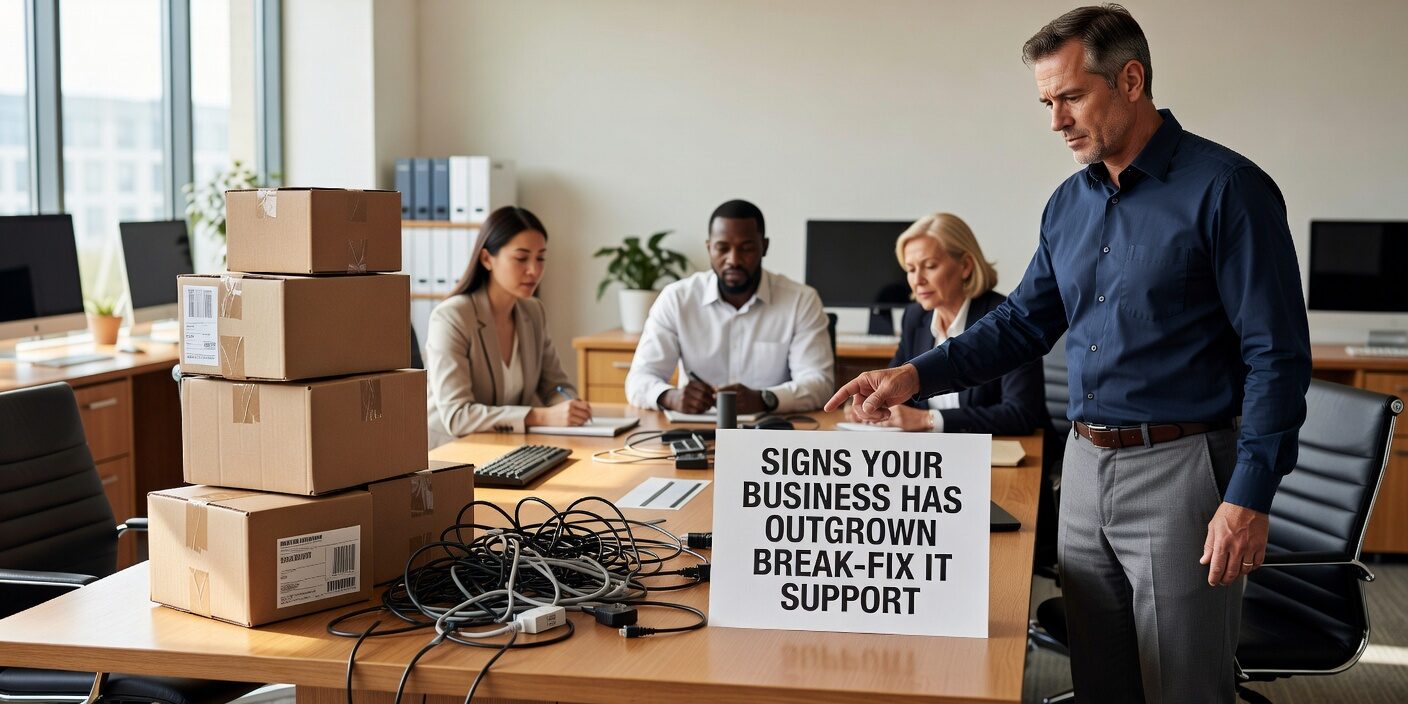 Recognize when break-fix IT support no longer meets your business needs. Learn the key signs that indicate it's time for proactive managed IT services.