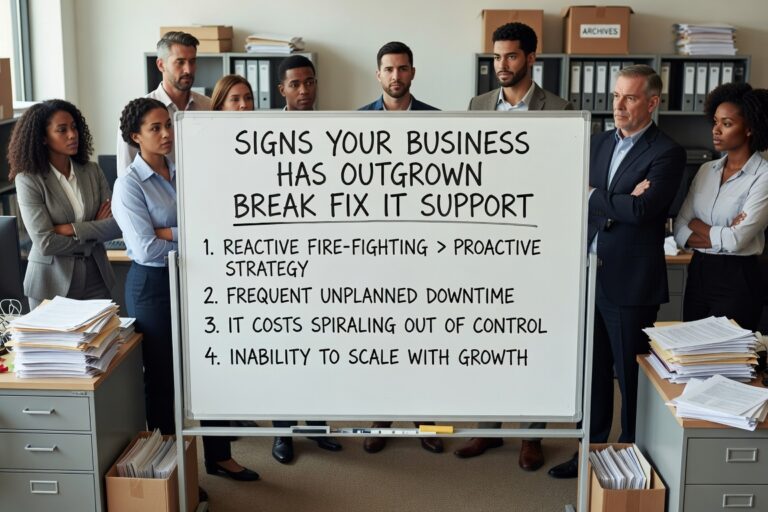 Recognize when break-fix IT support no longer meets your business needs. Learn the key signs that indicate it's time for more comprehensive IT support.