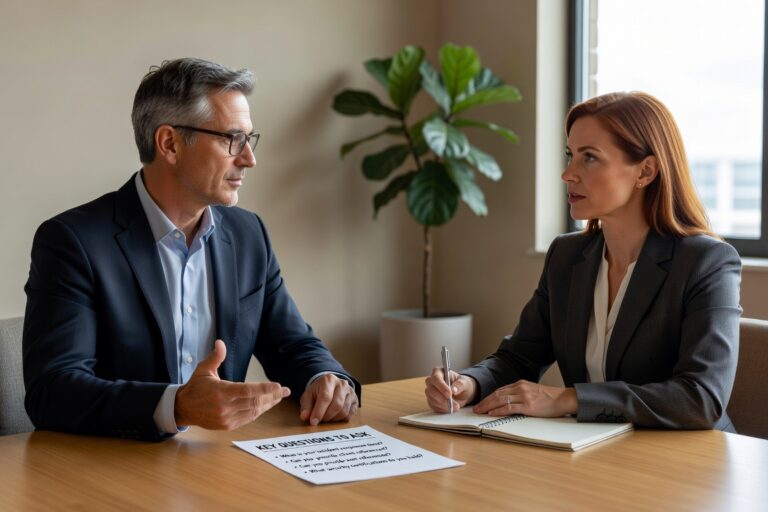 What to Ask Before Hiring a Managed Service Provider Featured Image Essential questions to ask before hiring a managed service provider. Learn about service scope, SLAs, security responsibilities, pricing, and contract terms.