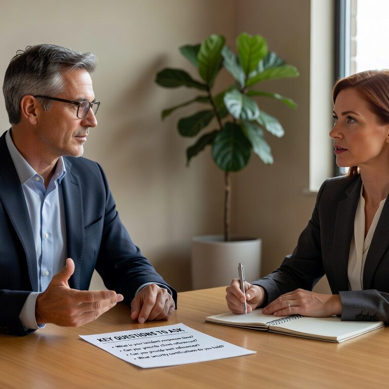 What to Ask Before Hiring a Managed Service Provider Featured Image Essential questions to ask before hiring a managed service provider. Learn about service scope, SLAs, security responsibilities, pricing, and contract terms.
