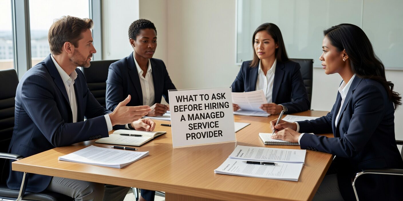 Essential questions to ask IT support providers before switching. Get transparent pricing, SLA guarantees, security practices, and transition plans.