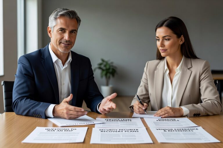 What to Ask Before Hiring a Managed Service Provider Featured Image Essential questions to ask when evaluating managed service providers. Get specific answers about SLAs, security, support, and pricing before you sign.