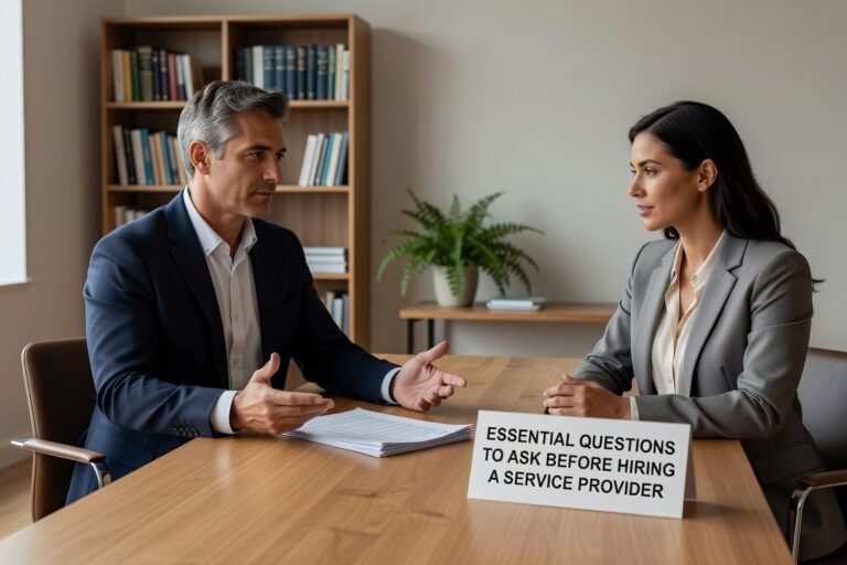 Learn the essential questions to ask before hiring a managed service provider. Get expert guidance on evaluating IT support capabilities, pricing, and service quality.