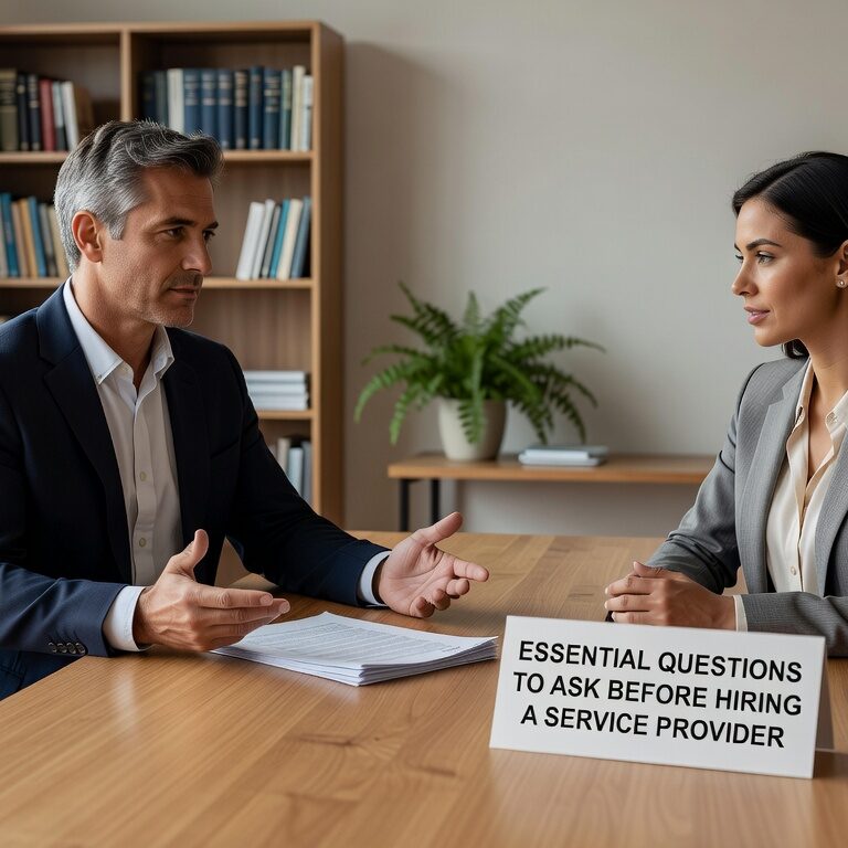 Learn the essential questions to ask before hiring a managed service provider. Get expert guidance on evaluating IT support capabilities, pricing, and service quality.
