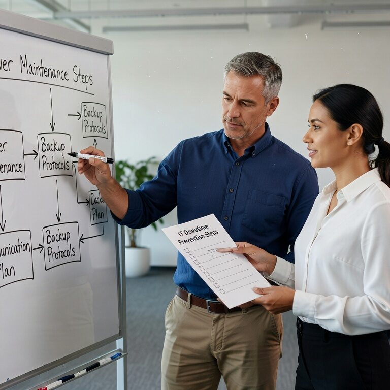 Learn practical strategies to reduce business downtime from IT issues. Discover prevention methods, early detection systems, and recovery plans that work for growing businesses.