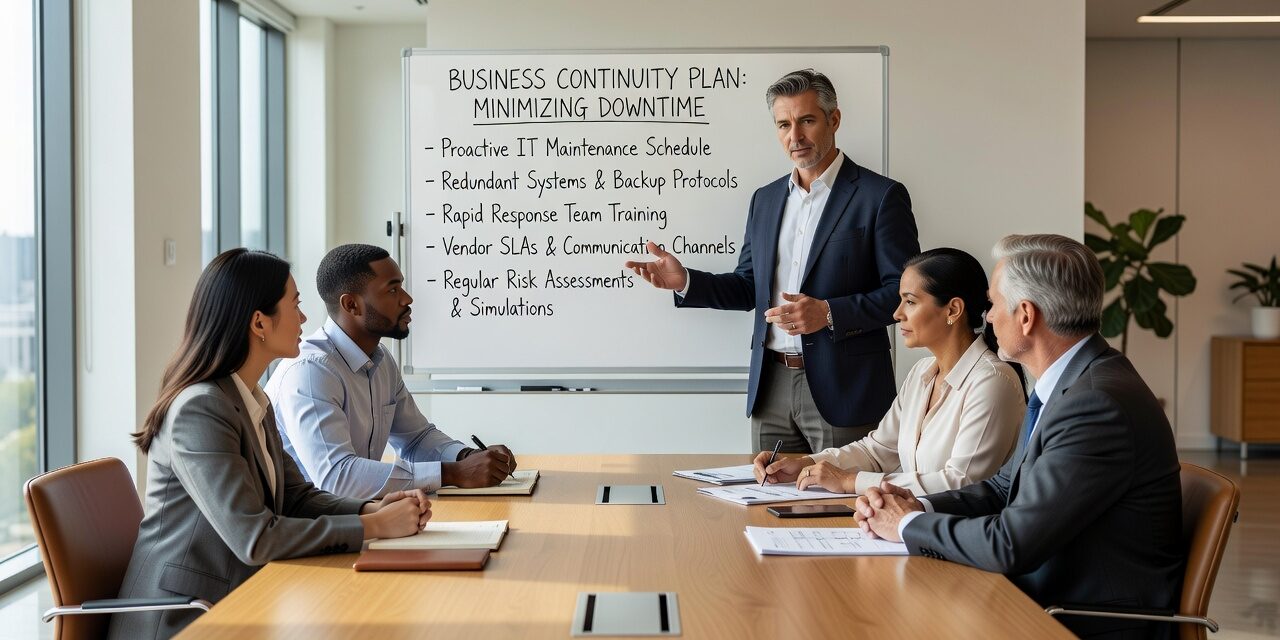 How to Reduce Business Downtime from IT Issues Featured Image Recurring IT problems cost more than most businesses realize. Learn practical steps to reduce downtime and close the gaps that keep causing disruptions.