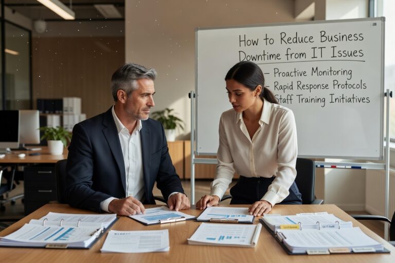 How to Reduce Business Downtime from IT Issues Featured Image Learn practical ways to reduce business downtime from IT issues — from backup testing to vendor escalation to network maintenance habits.