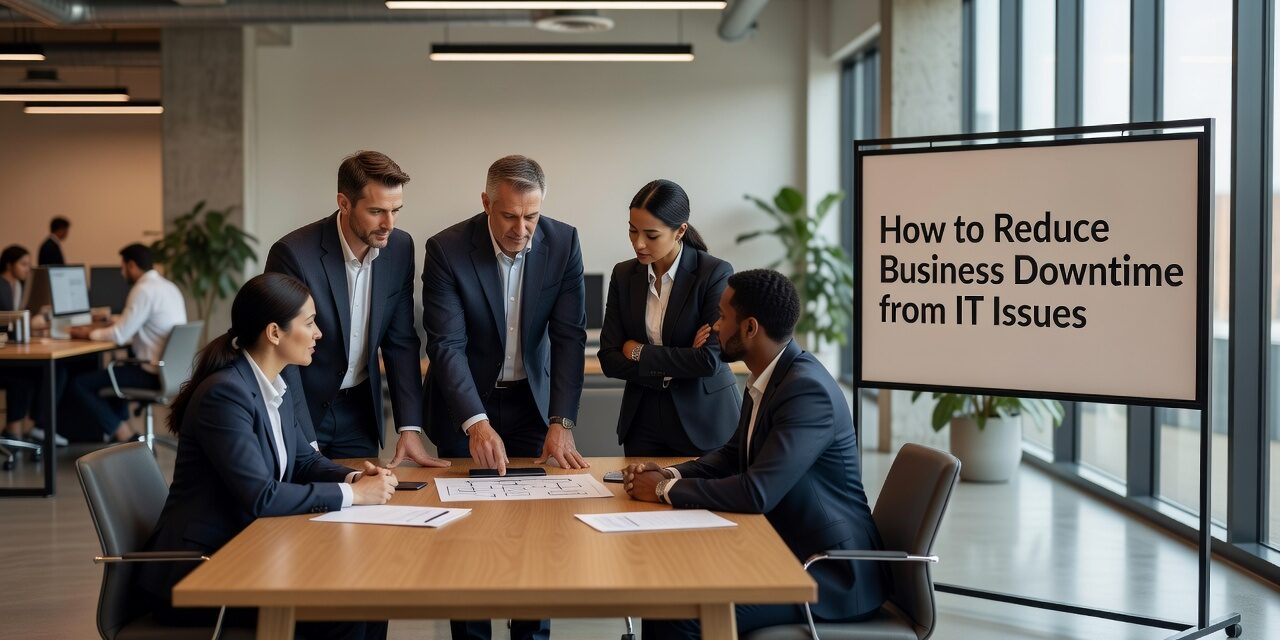 Learn practical ways to reduce business downtime from IT issues — from network reliability and backup testing to proactive support and IT planning.