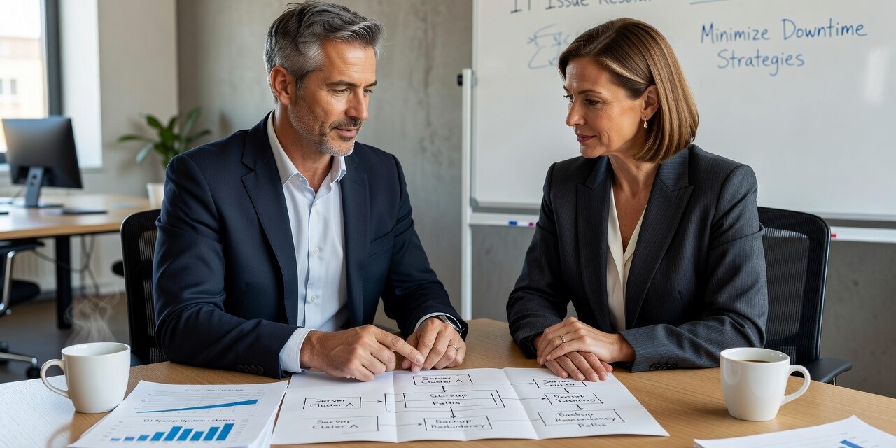 Learn practical steps to reduce business downtime from IT issues—covering monitoring, backups, vendor gaps, and multi-location support strategies.