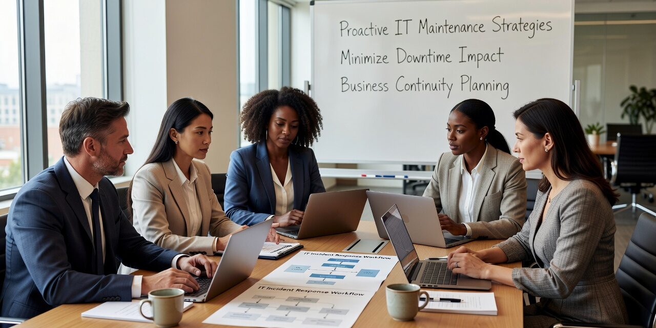 How to Reduce Business Downtime from IT Issues Featured Image Learn practical strategies to prevent IT outages and reduce business downtime through proactive maintenance, monitoring, and infrastructure planning.