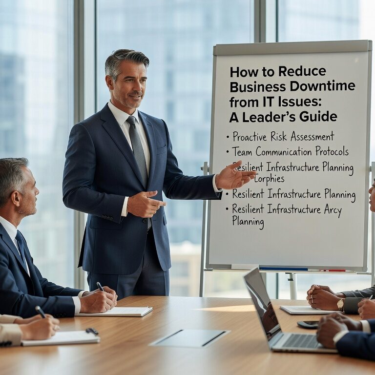 Learn practical strategies to reduce business downtime from IT issues. Discover backup planning, monitoring, security, and support strategies for reliable operations.