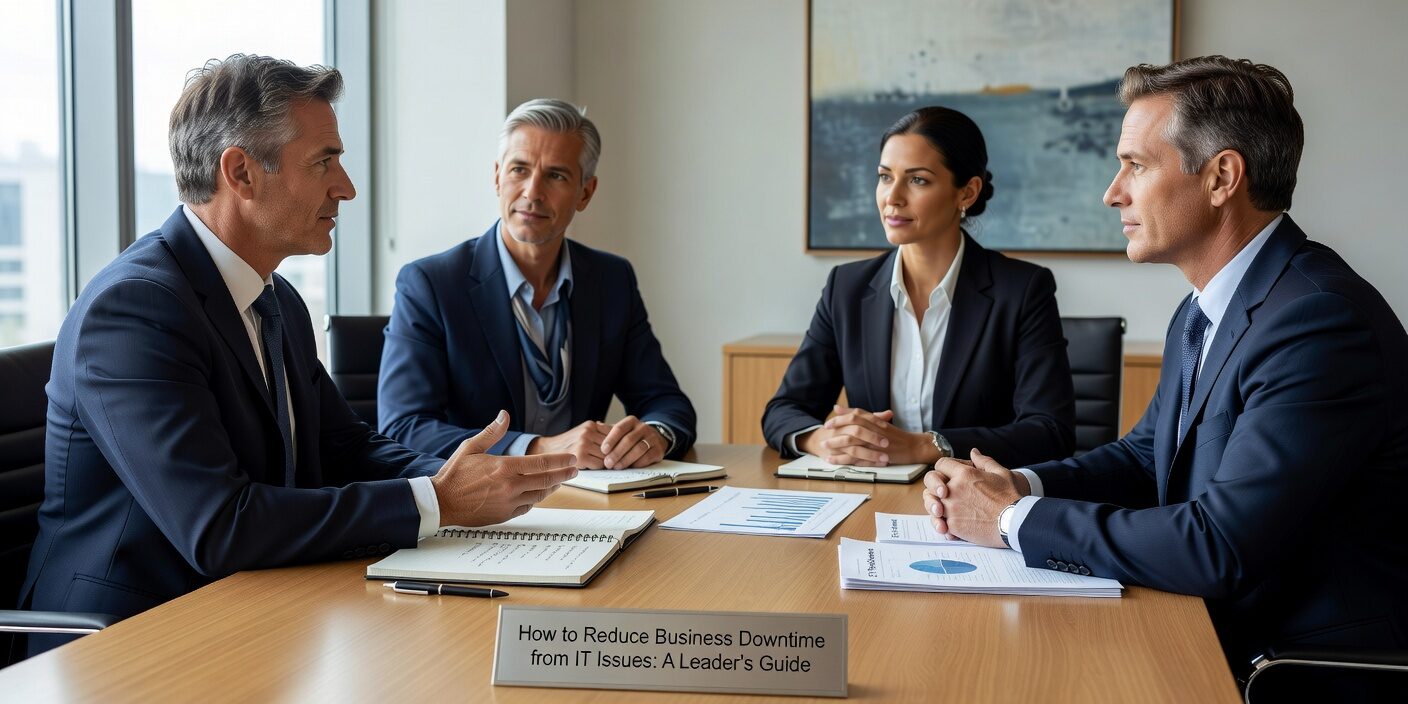 How to Reduce Business Downtime from IT Issues: A Leader’s Guide Featured Image Learn practical strategies to reduce business IT downtime. Discover the real causes of outages and proven prevention methods for small businesses.