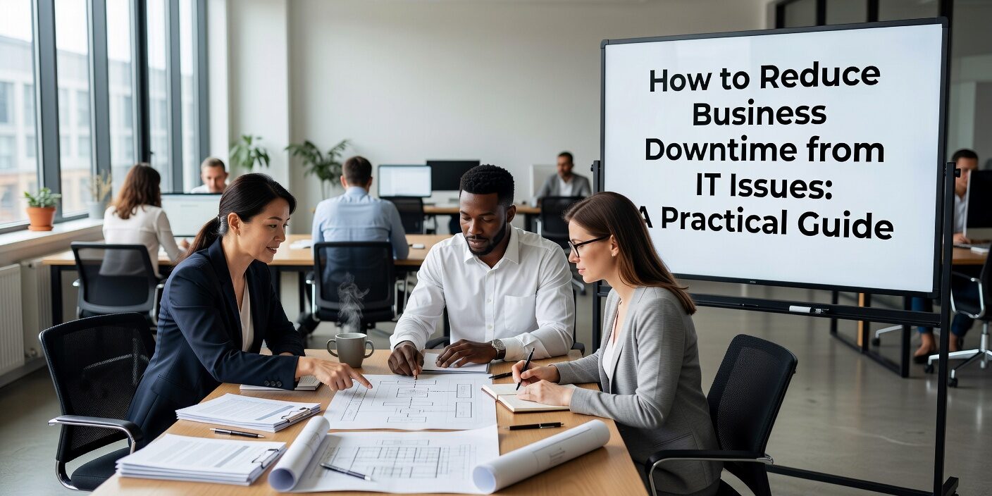 Learn practical strategies to reduce IT downtime costs and keep your business running. Covers backup planning, monitoring, cybersecurity and emergency response.