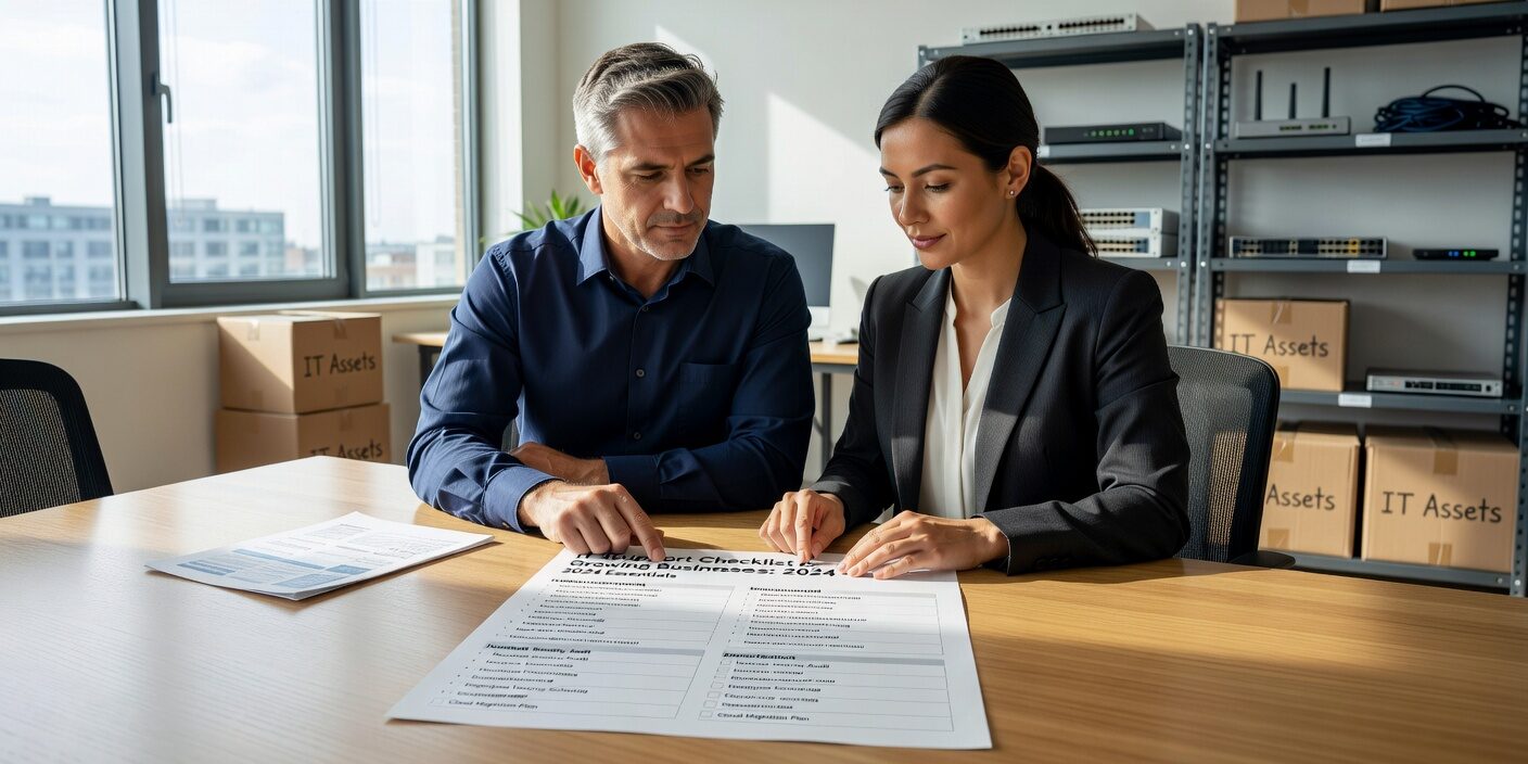 Essential IT support checklist for growing businesses in 2024. Covers infrastructure, help desk standards, security basics, backup requirements and monitoring.