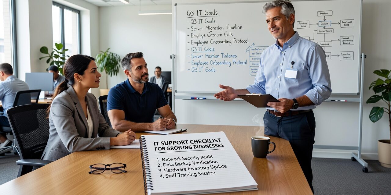 Use this IT support checklist to find gaps in your systems, backups, security, and help desk before they slow your business down.