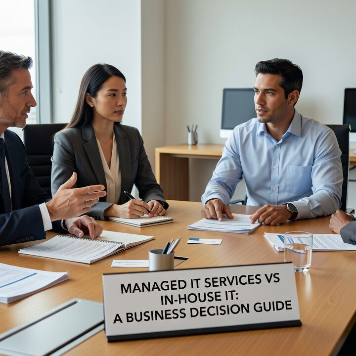 Compare managed IT services vs in house IT costs, response times, and expertise. Learn which approach works better for growing businesses.