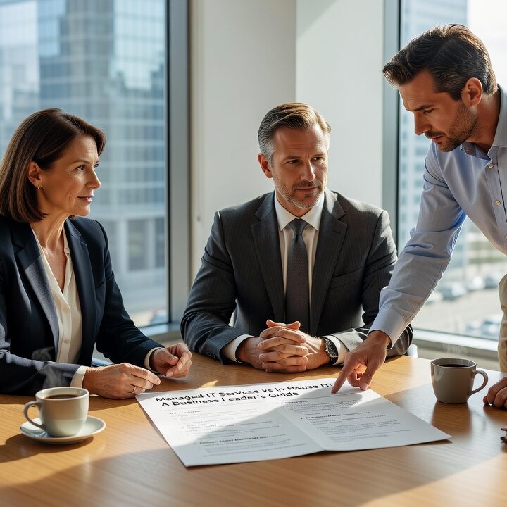 Compare managed IT services vs in house IT for your business. Learn the real costs, benefits, and hybrid options that work best for growing companies.