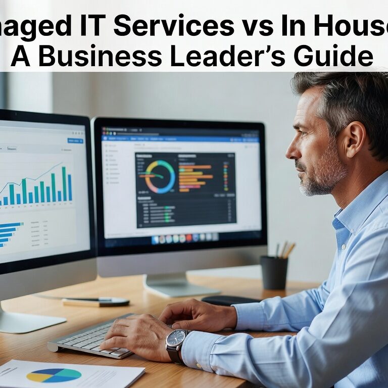 Managed IT Services vs In House IT: A Business Leader’s Guide Featured Image Compare managed IT services vs in house IT teams. Learn about costs, expertise, response times, and control to make the best IT support decision for your business.