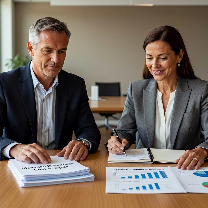 Compare managed IT services vs in house IT costs, coverage, and benefits. Learn when each approach makes sense for growing businesses.