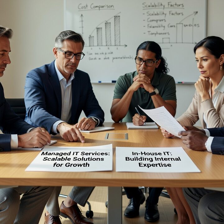 Compare managed IT services vs in house IT for growing companies. Learn cost differences, capability gaps, and decision factors to choose the right IT support model.