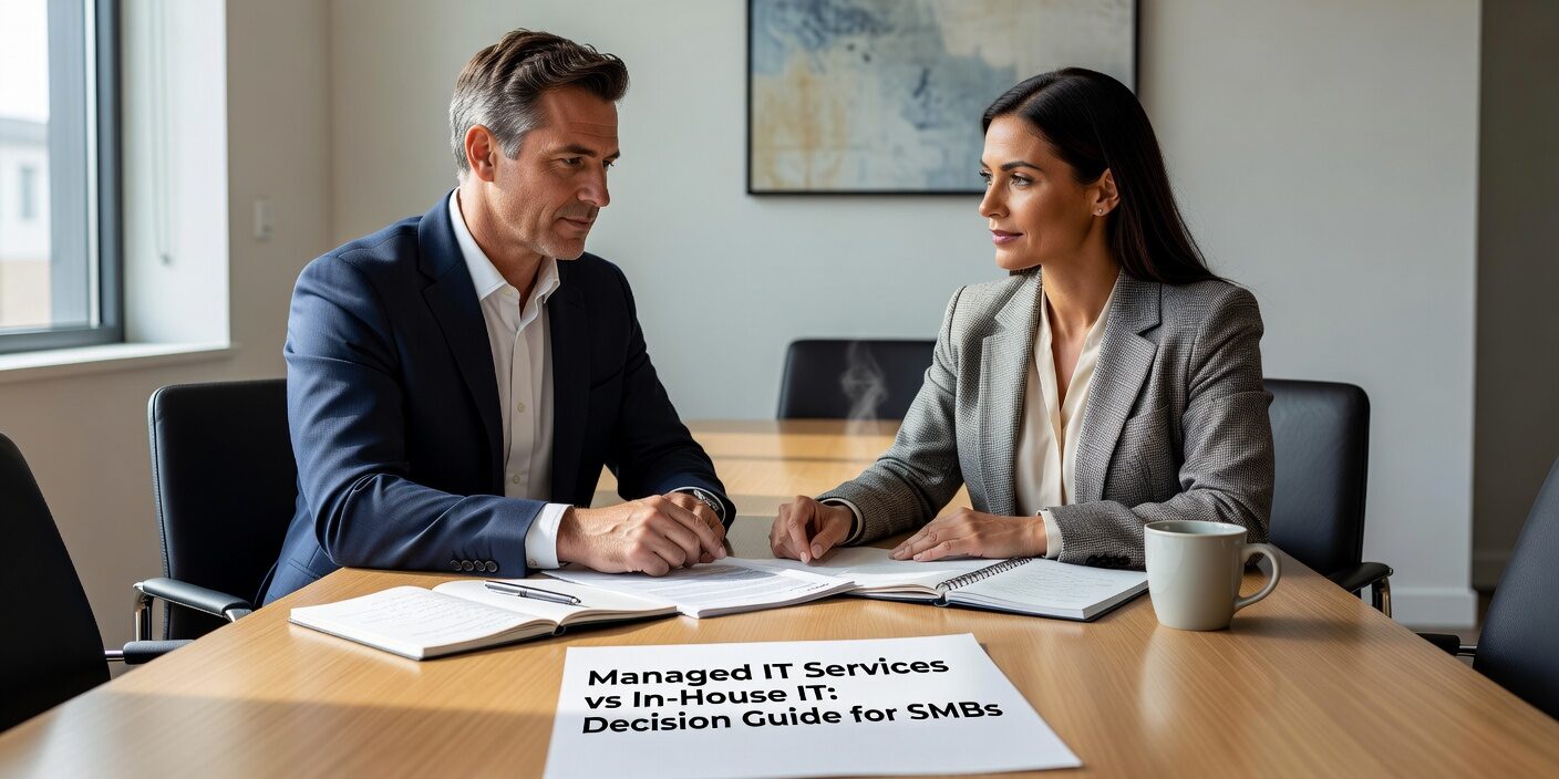 Compare managed IT services vs in house IT costs, benefits, and practical considerations. Decision guide for small business leaders choosing IT support models.