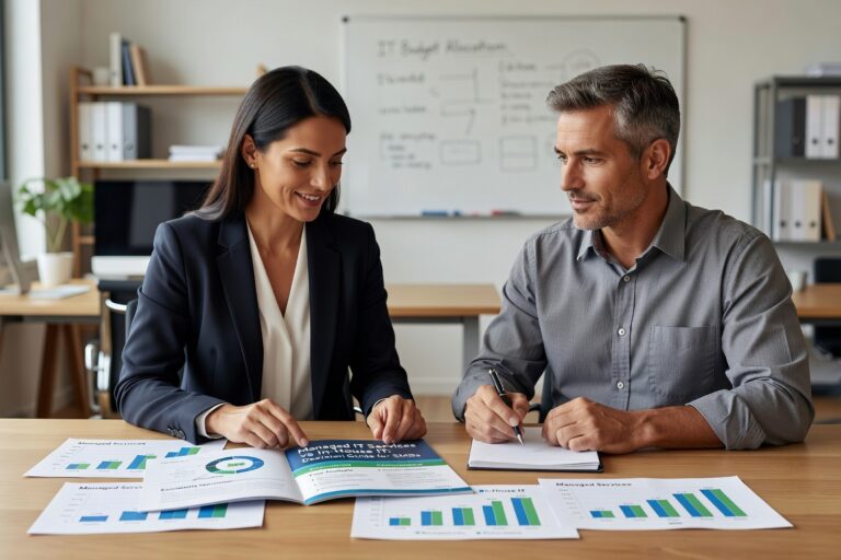 Managed IT Services vs In House IT: Decision Guide for SMBs Featured Image Compare managed IT services vs in house IT teams. Learn cost differences, staffing challenges, and decision factors for small business technology support.