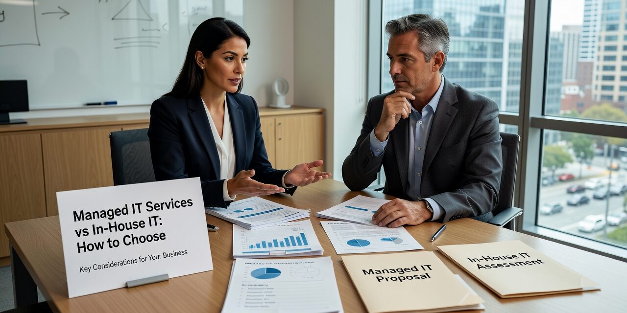 Managed IT Services vs In-House IT: How to Choose Featured Image Choosing between managed IT services vs in-house IT? This practical guide compares cost, coverage, and risk to help business leaders make a smarter decision.
