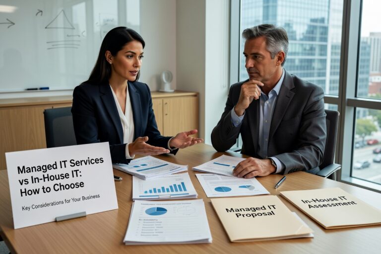 Choosing between managed IT services vs in-house IT? This practical guide compares cost, coverage, and risk to help business leaders make a smarter decision.